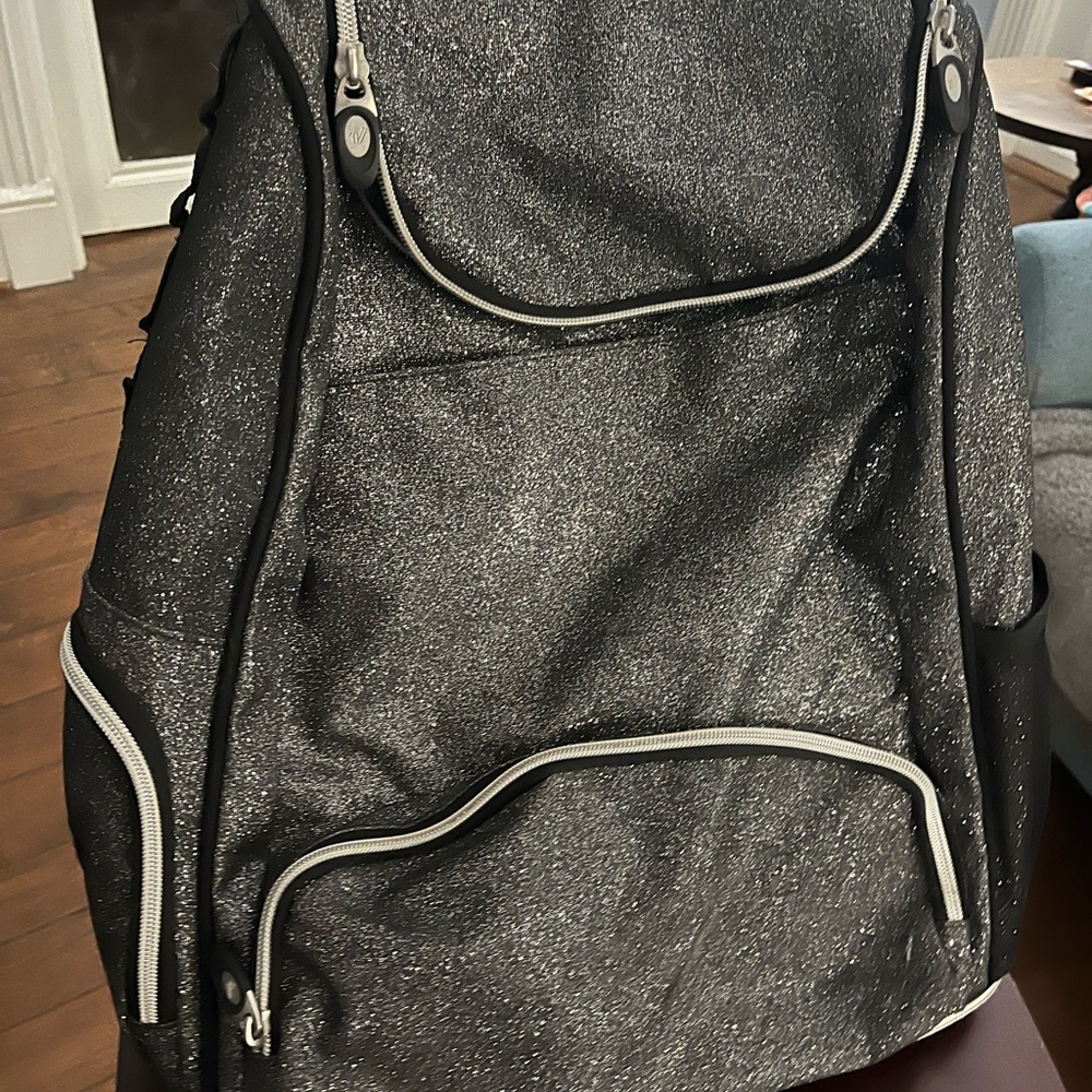 Varsity Glitter Game Day Backpack